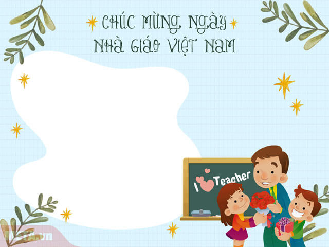 Ảnh chúc mừng ngày Nhà giáo Việt Nam ấn tượng