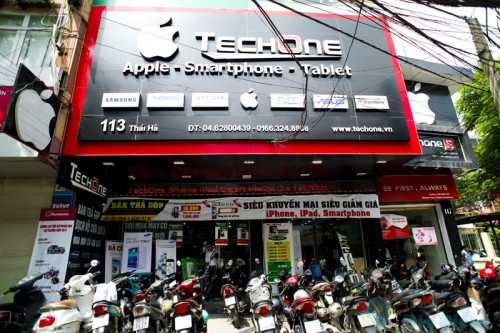 Hà Nội: Techone bất chấp luật pháp kinh doanh Iphone lậu?