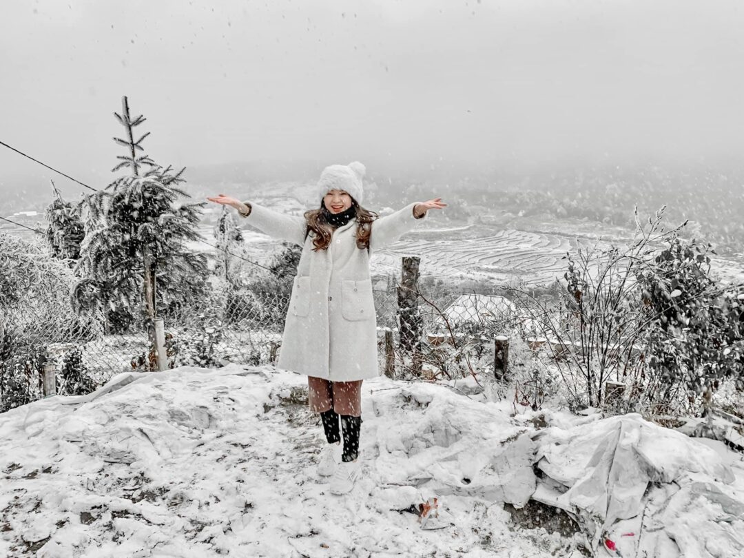 Trải nghiệm ngắm tuyết rơi tại Sapa dịp cuối năm